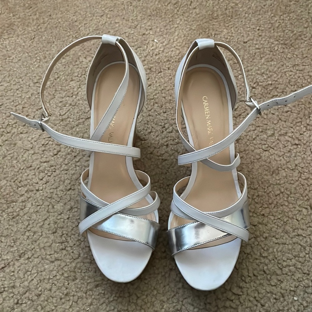 Carmen Marc Volvo wedge sandals sz7